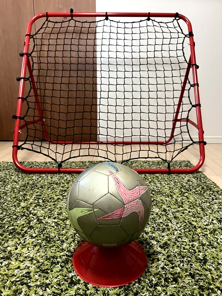 Mengke リバウンドネット（リバウンダー）両面 サッカー（75㎝×75